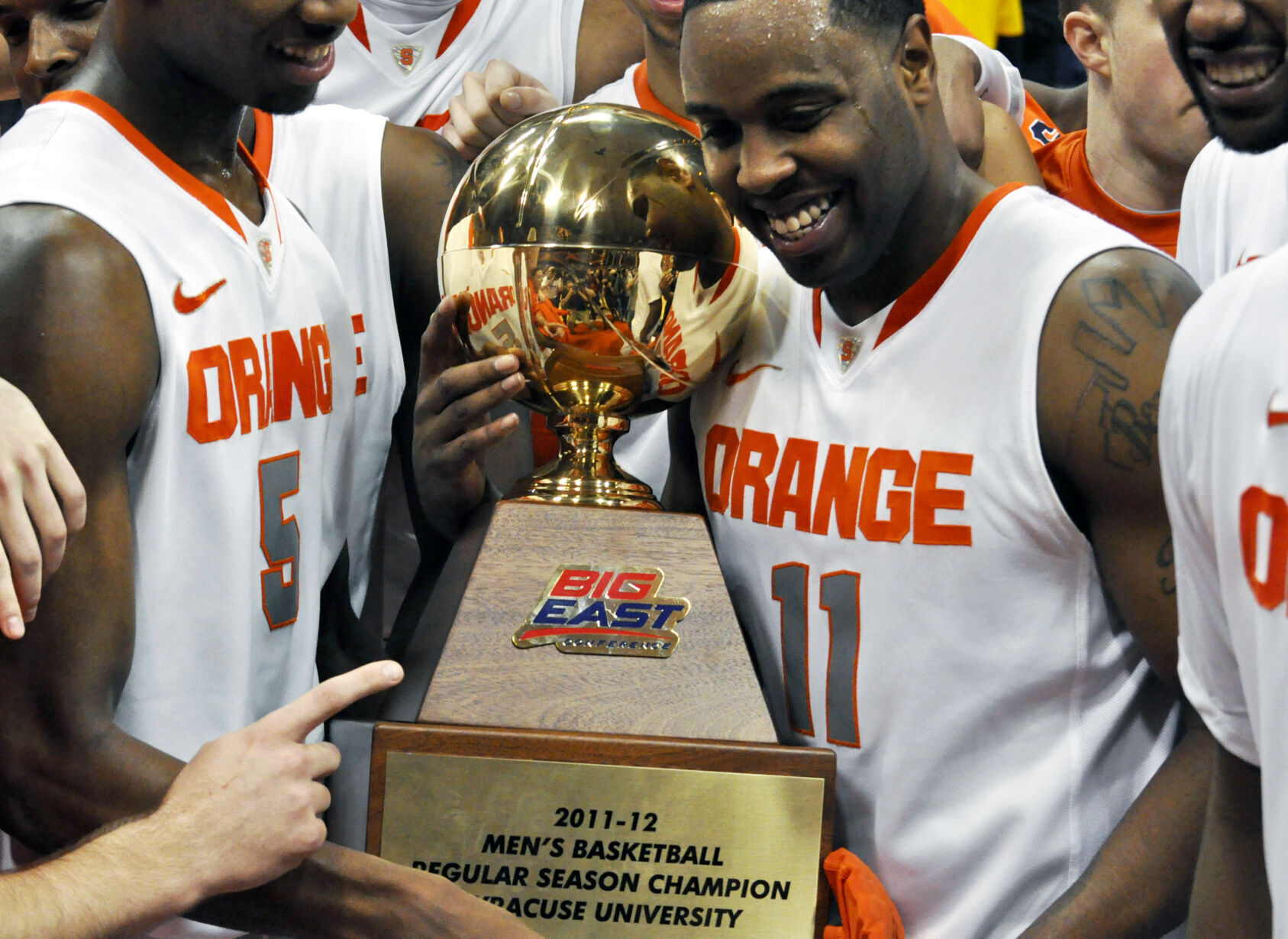 2012: Syracuse finishes with 30 wins for first time in Jim Boeheim's 36 years as coach
